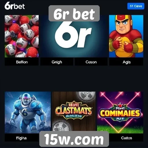 Histórico de jogos populares na plataforma 6r bet